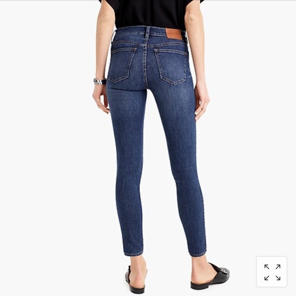 J. Crew | 8 Toothpick Skinny Jeans Ankle Length